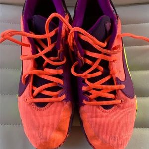 Giannis Antetokounmpo - Nike Zoom Freak 2 Bright Mango SIZE 7YOUTH